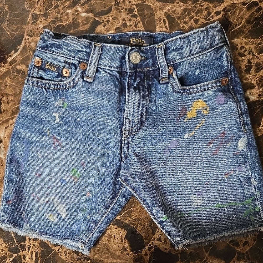 Ralph Lauren Blue Denim Shorts